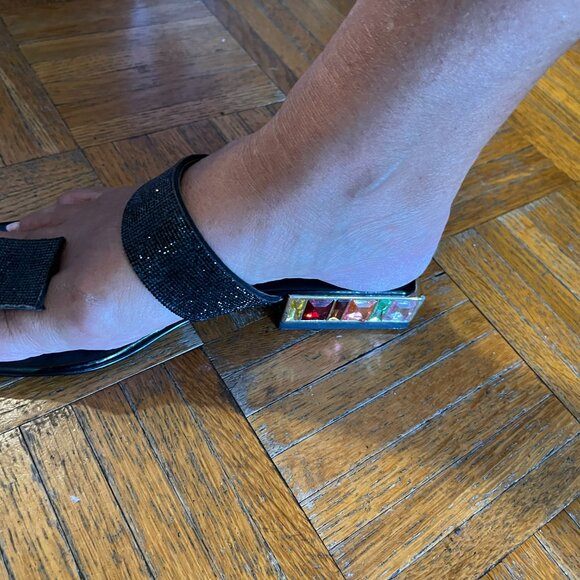 Lara Conte Madrid Jeweled Sandal NWOT - Picture 5 of 5